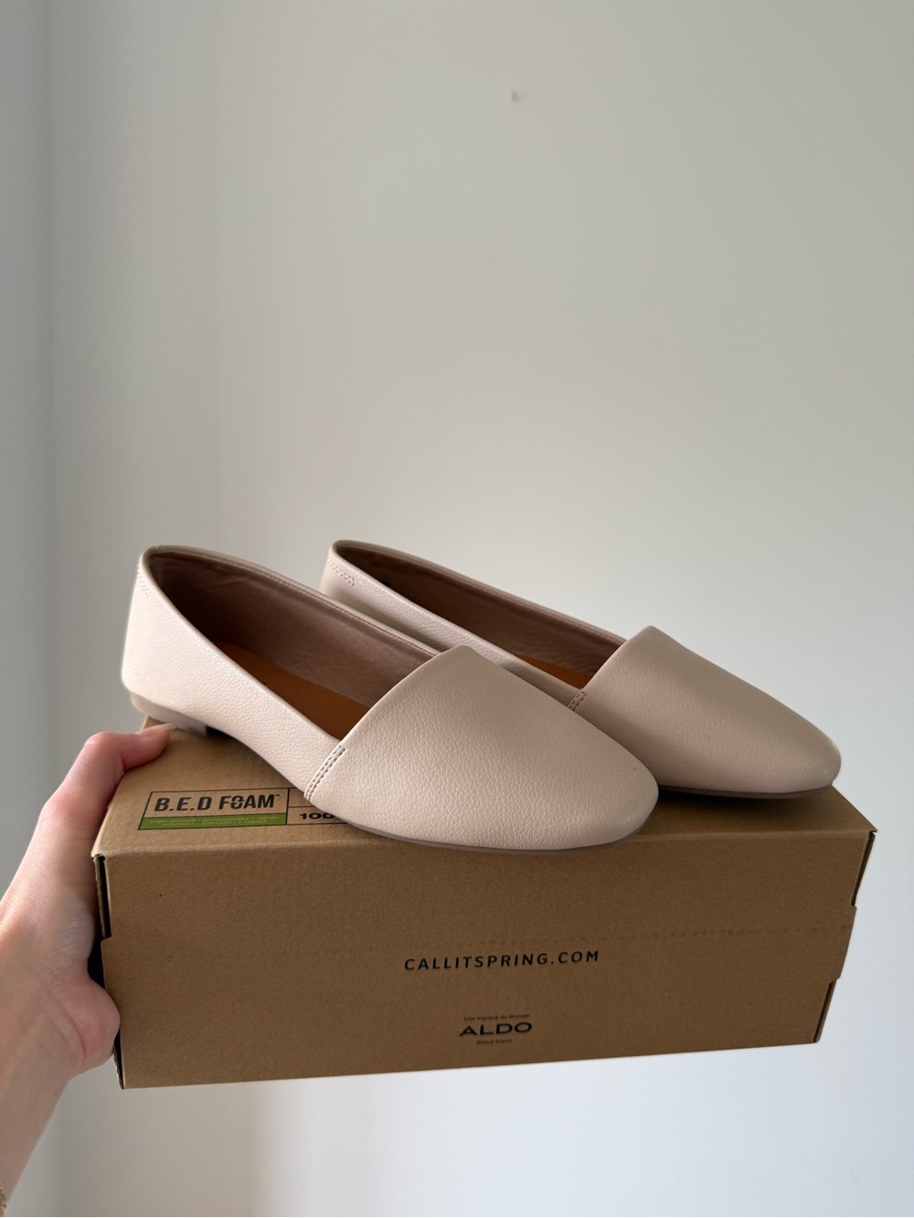 Call It Spring Women's Nude Flats